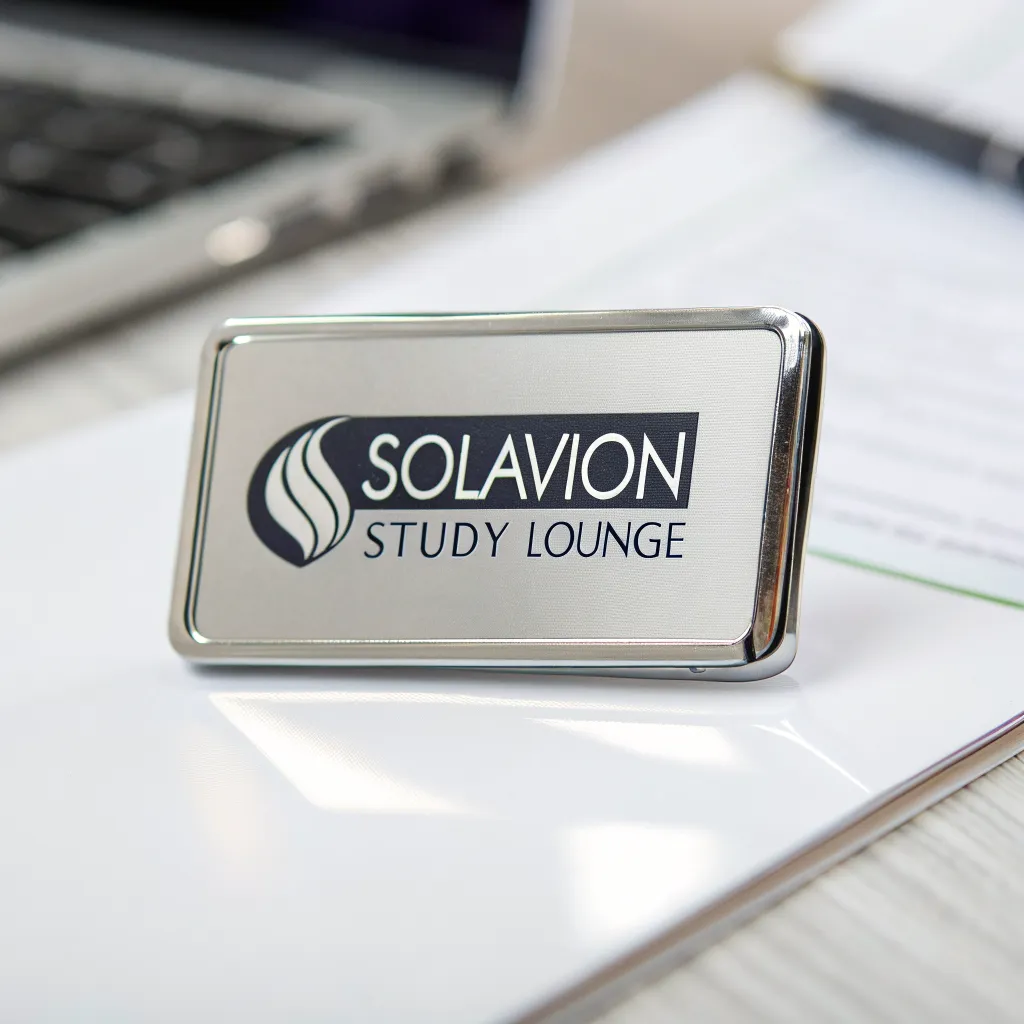 SOLAVION Study Lounge Badge